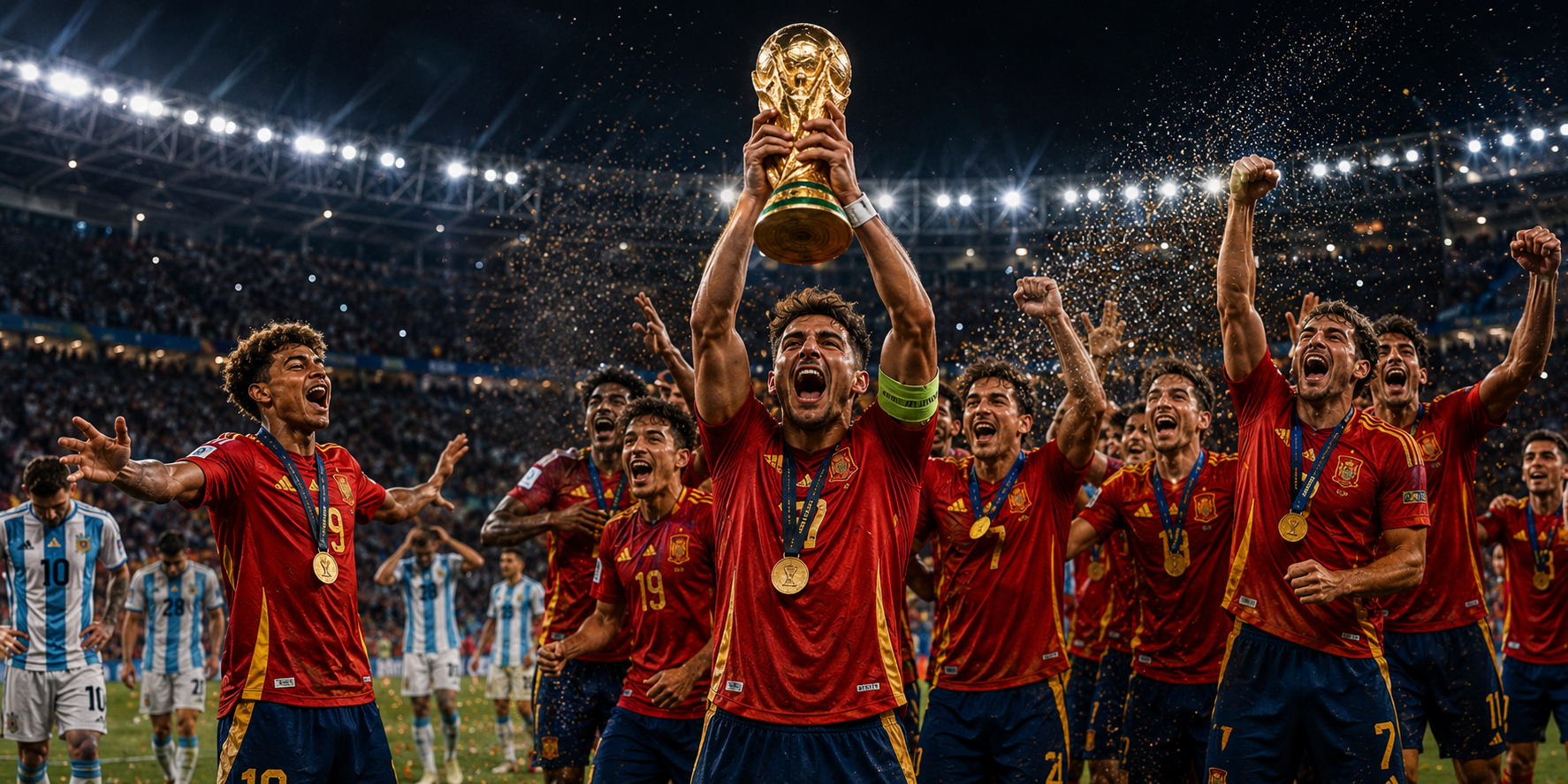 Spanyol Menaklukkan Argentina Dengan Skor 1-0 : Mahkota Dunia Kedua Lahir Dalam Final Penuh Ketegangan