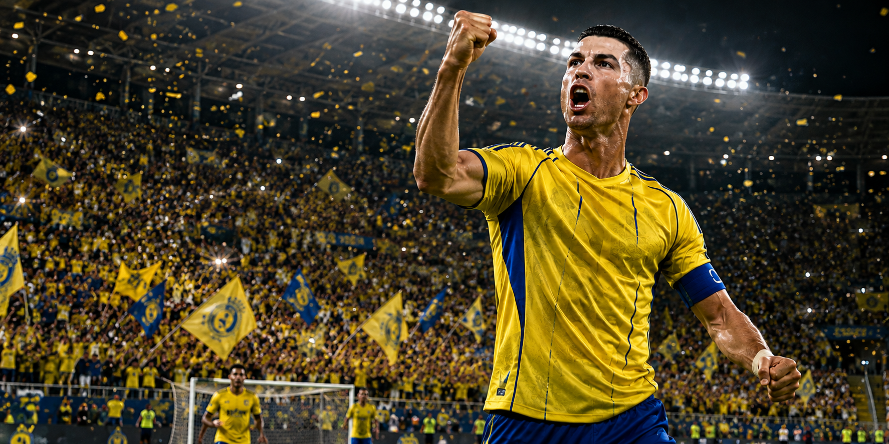 Cristiano Ronaldo Butuh 23 Gol lagi Untuk Tembus 1.000 Goll Di Level Profesional saat penyerang Al Nassr